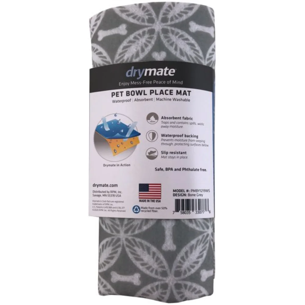 Drymate Pet Placemat, Dog Food Mat or Cat Food Mat -12